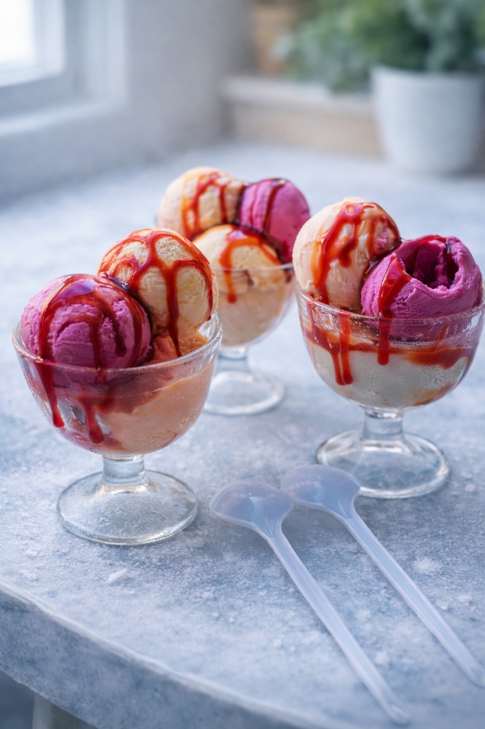 نكهات آيس كريم سكوب المميزة